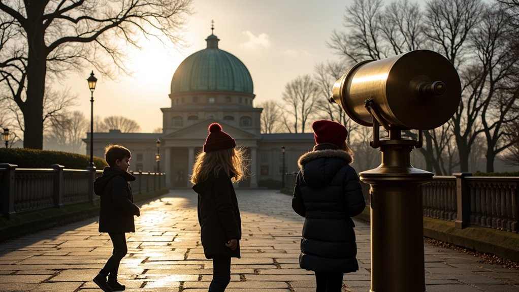 greenwich time telescopes planetarium