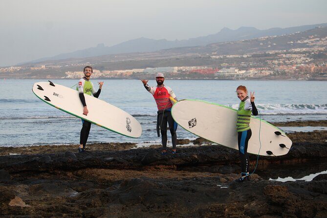 Group Surfing Lesson at Playa de las Américas, Tenerife - Detailed Breakdown of the Itinerary