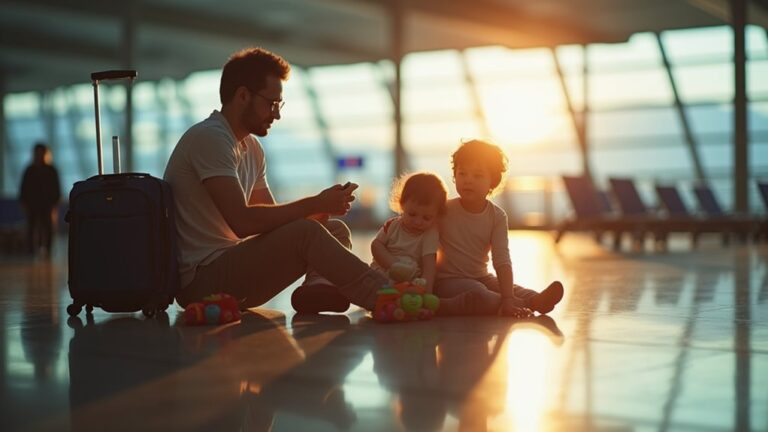 handle family flight cancellations