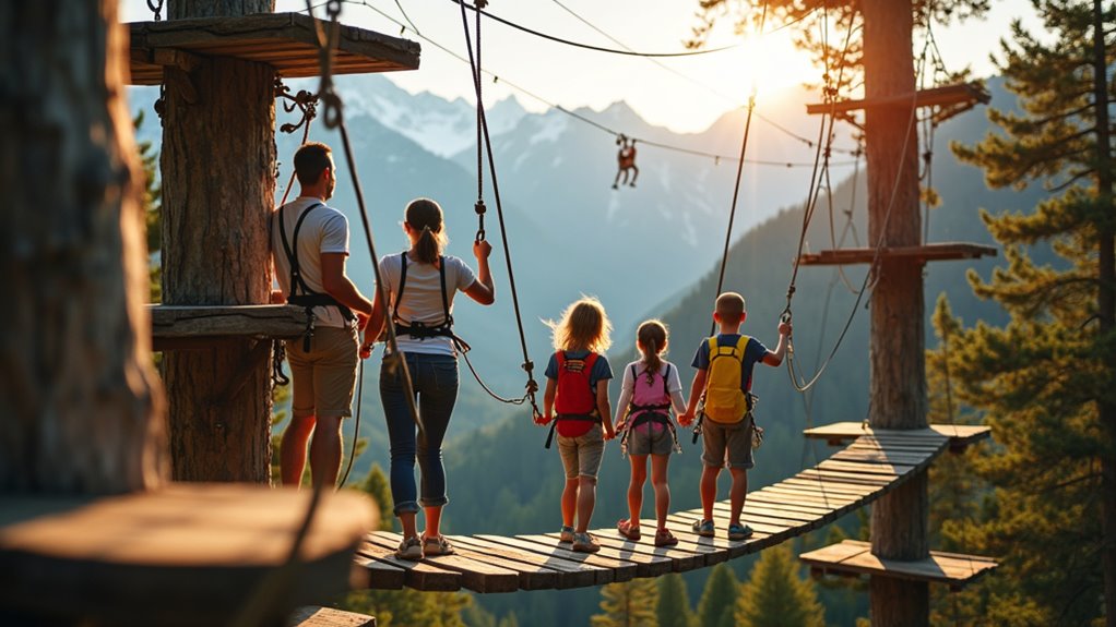 high ropes adventure austria