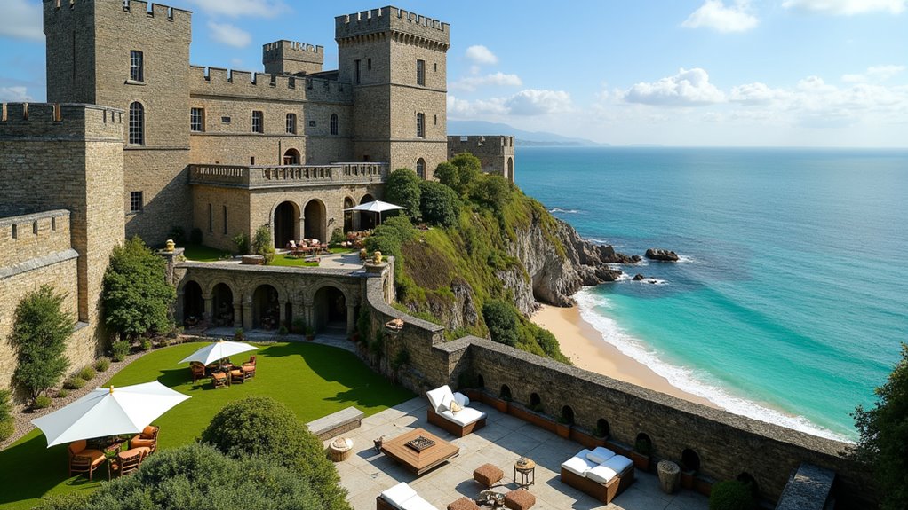 historic tudor fortress accommodation