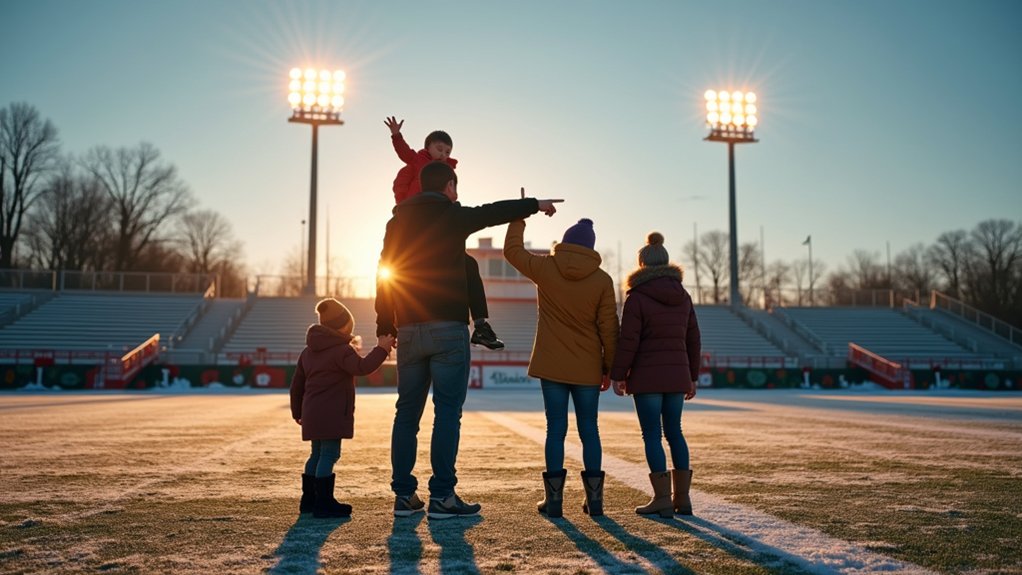 holiday football stadium tours