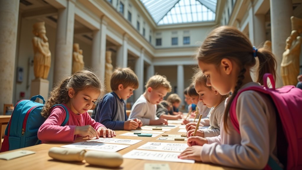 holiday museum craft activities