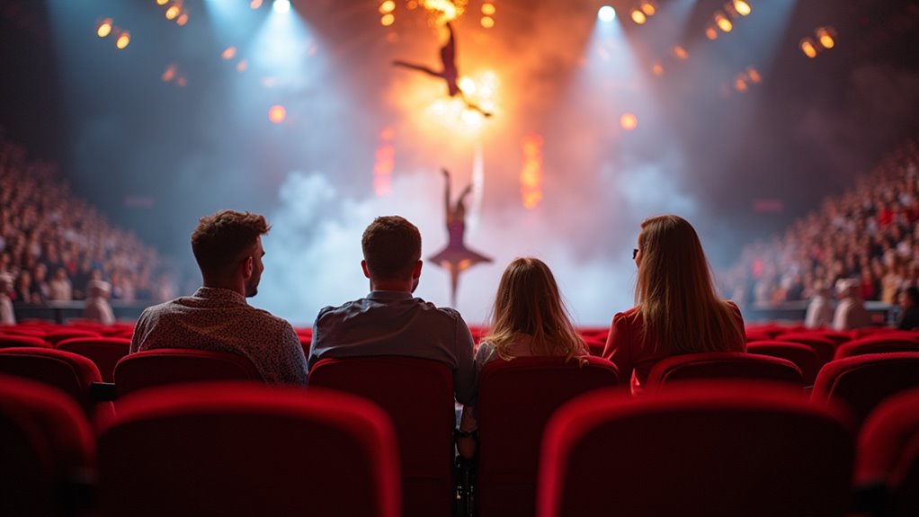 ice fire skaters aerialists