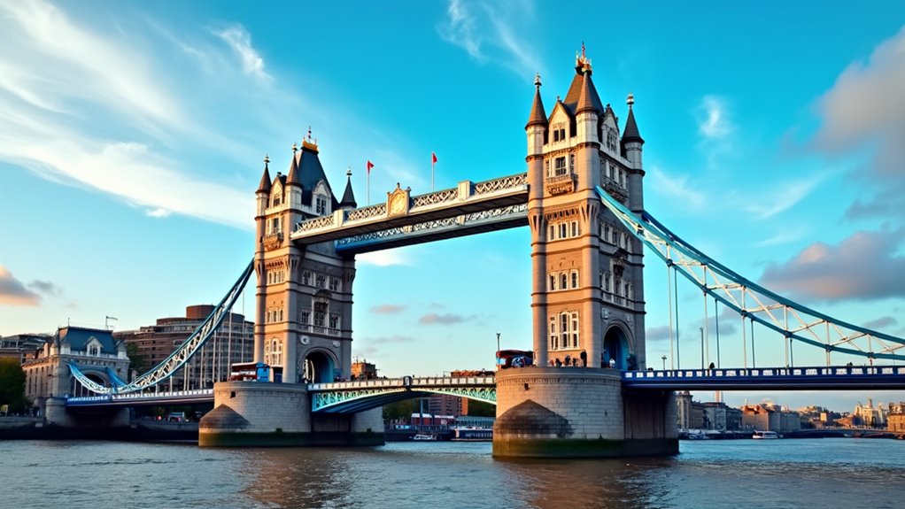 iconic london bridge stunt