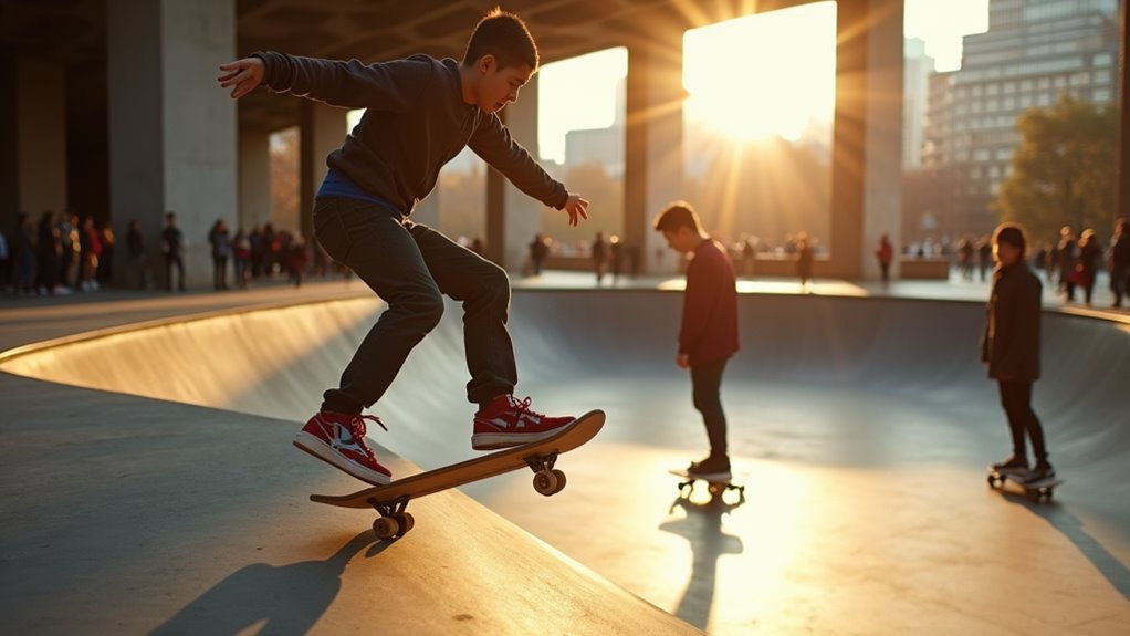 iconic sheltered skate spot