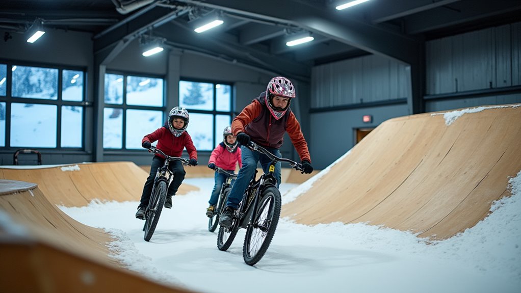 indoor bike park adventure