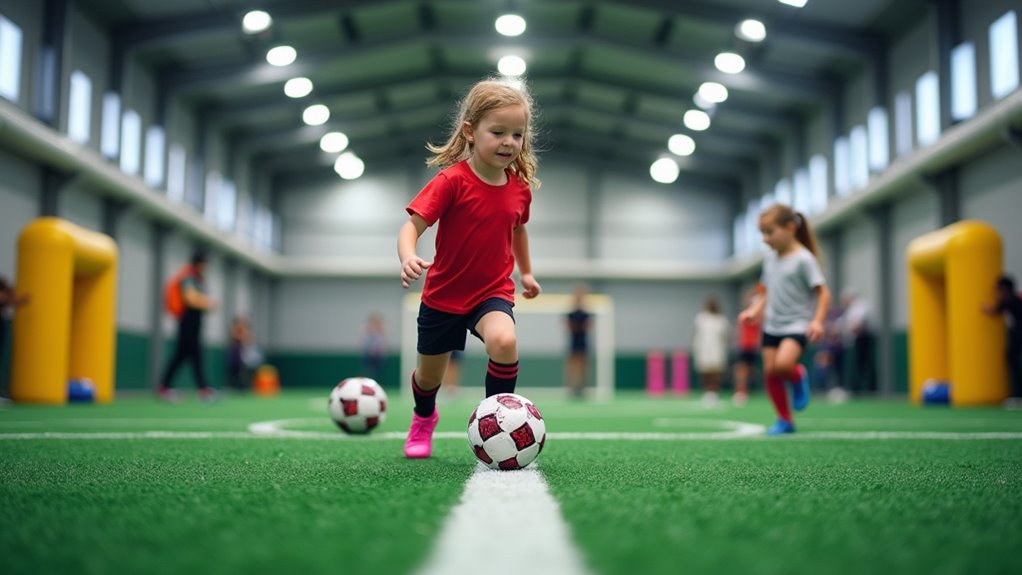 indoor family football centers