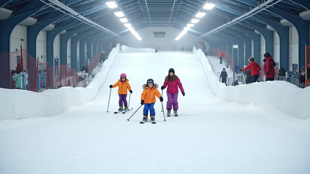 indoor ski slopes uk