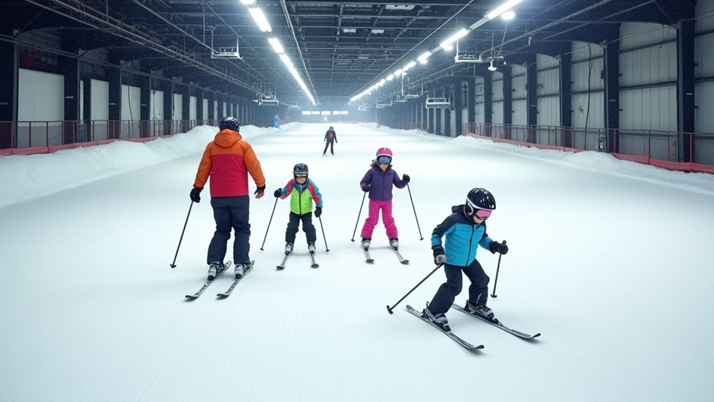 indoor snow sports facility