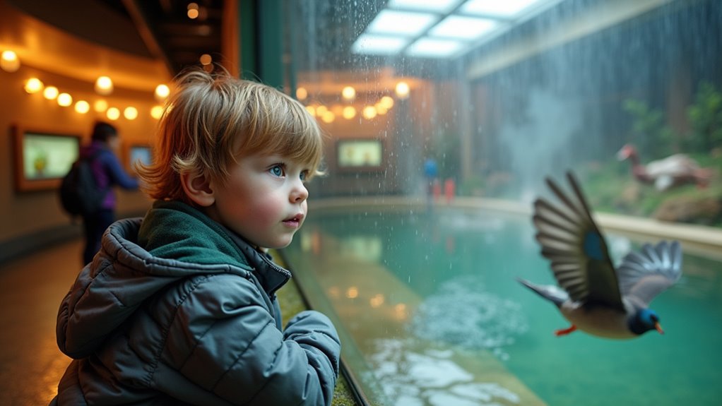 indoor wetland discovery center
