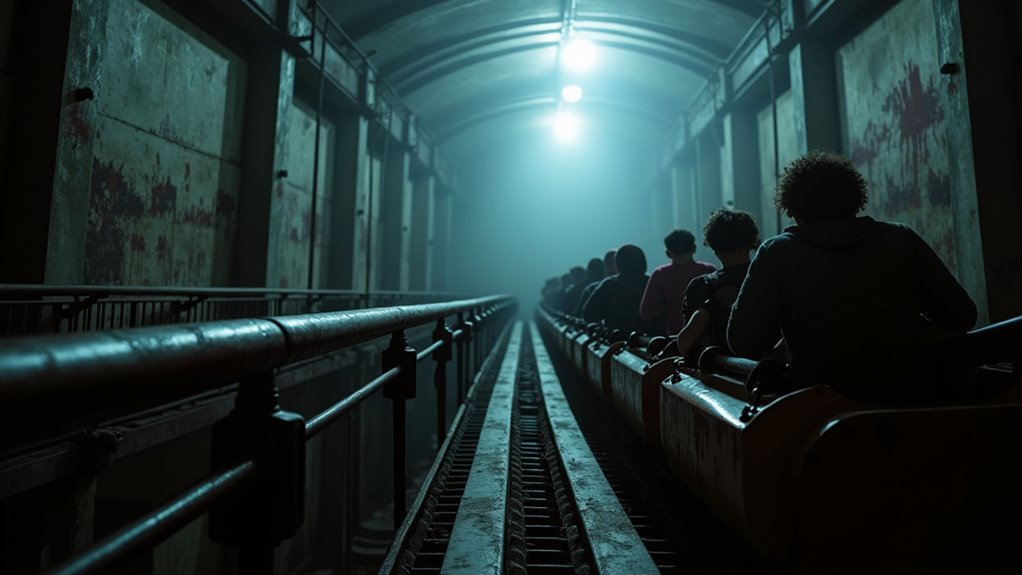 indoor zombie coaster thrill