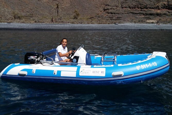 Inflatable boat without a license - Meeting Point and Logistics
