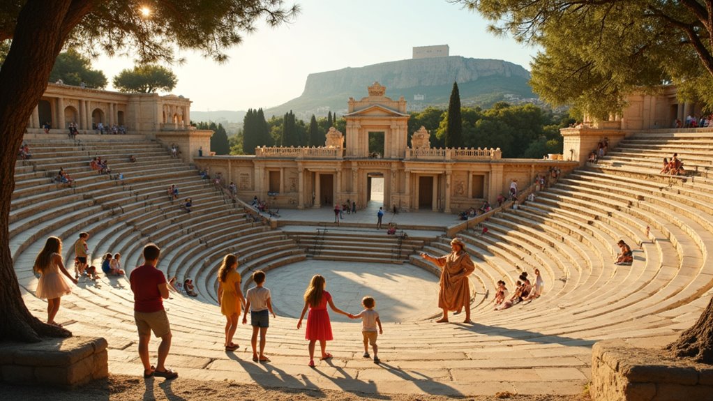 interactive ancient greek theater