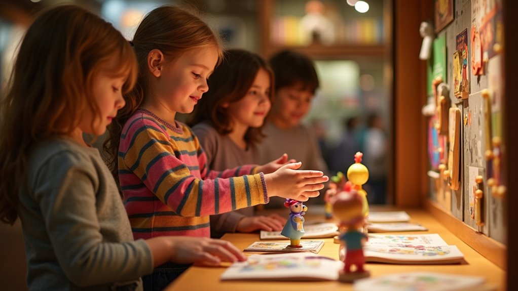 interactive family storytelling space