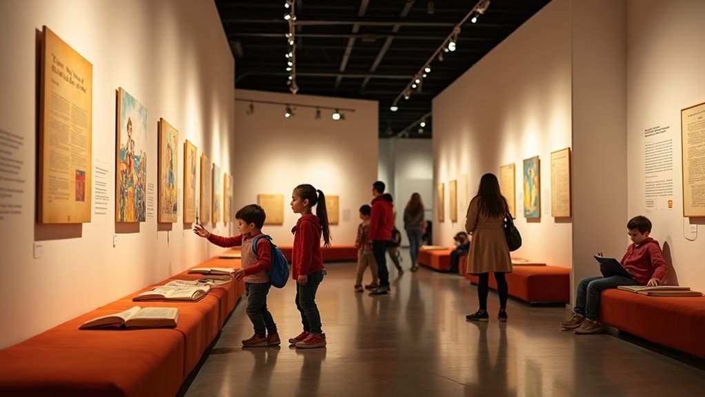 interactive literary family experience