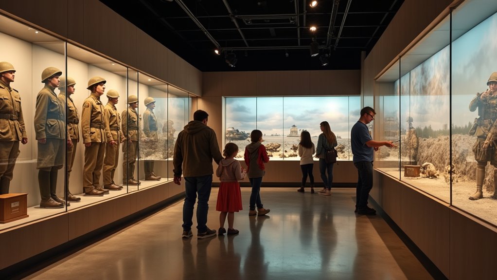 interactive military history exhibits