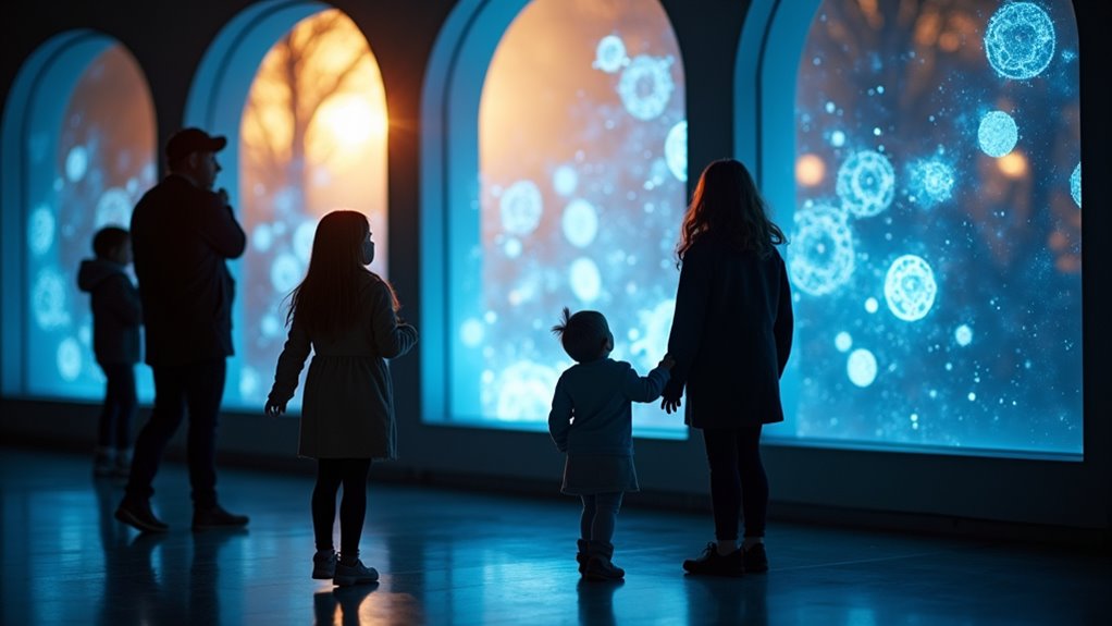 interactive science and space exhibits