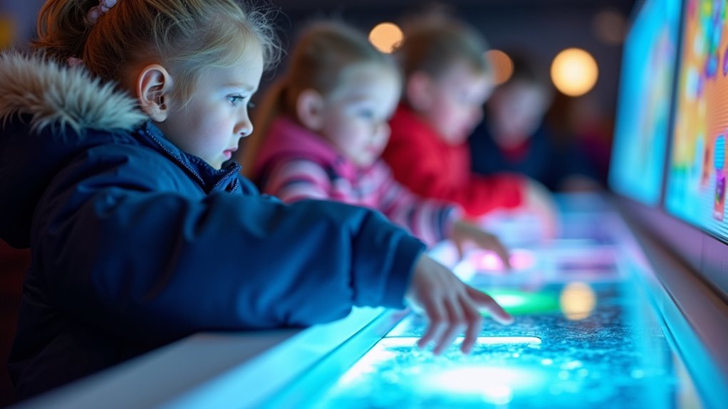 interactive science exhibits and demonstrations