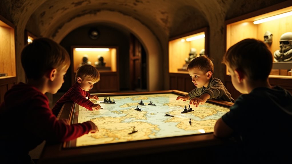 interactive wartime exploration