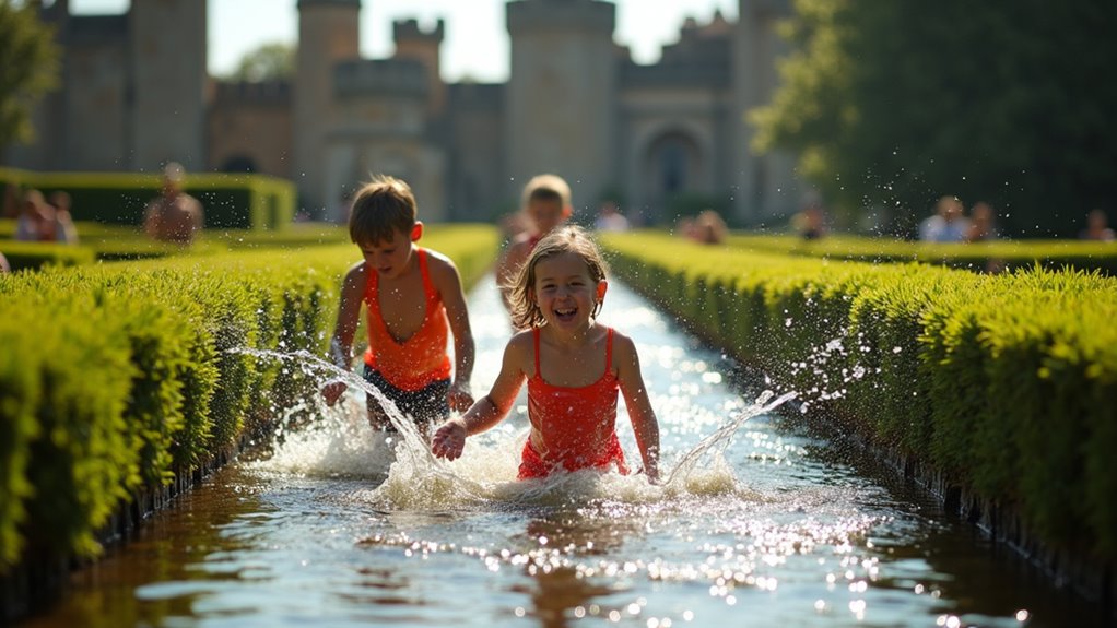 interactive water maze challenge