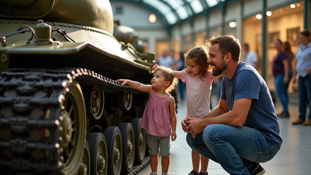 interactive wwii artifacts and scenes