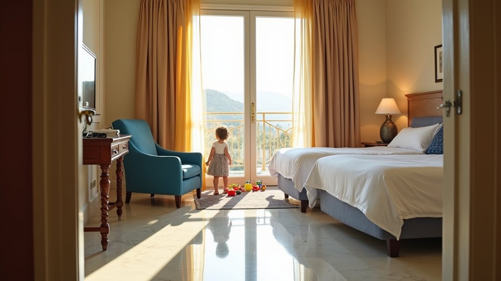 interconnecting family room features