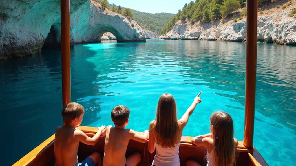 island hopping cave swimming
