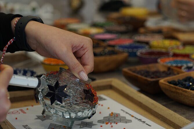 Istanbul: Turkish Mosaic Lamp Workshop with Turkish Delight - The Details: How the Workshop Unfolds