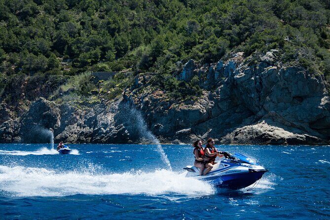 Jet ski tour from San Antonio (Ibiza) to Margaritas Islands - The Itinerary Breakdown