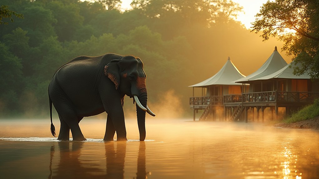 jungle lake elephant adventure