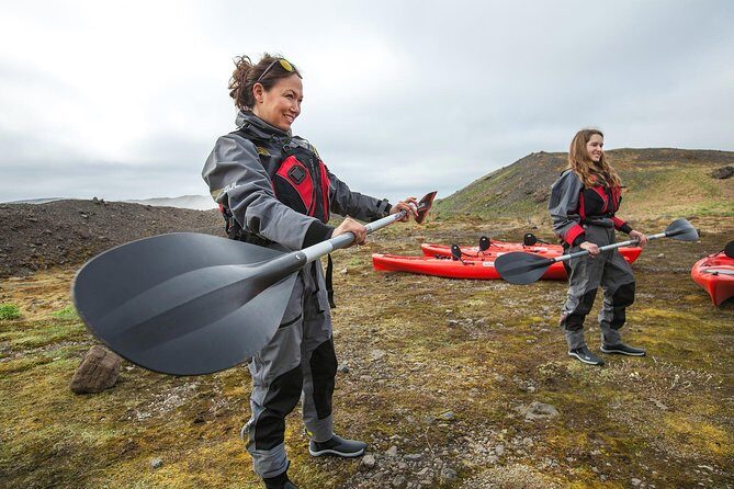 Kayaking on the Sólheimajökull Glacier Lagoon - The Equipment and Facilities