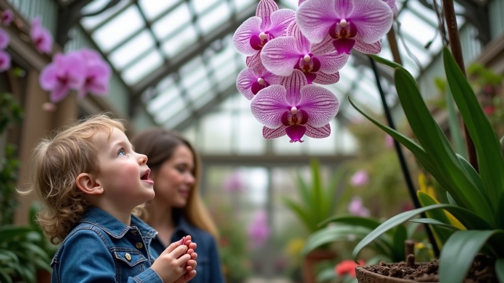 kew orchid festival family adventure