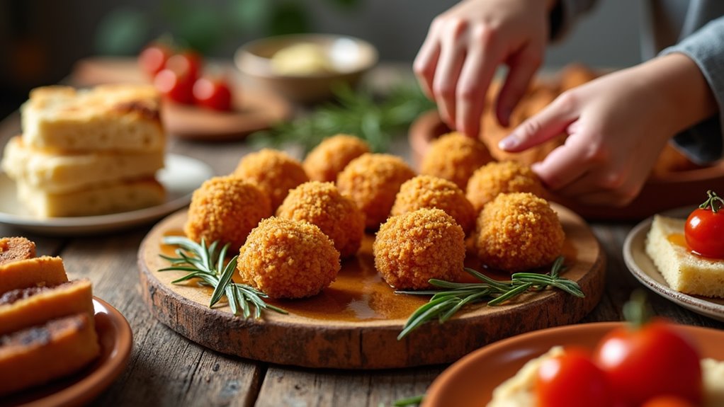 kid friendly baked rice balls