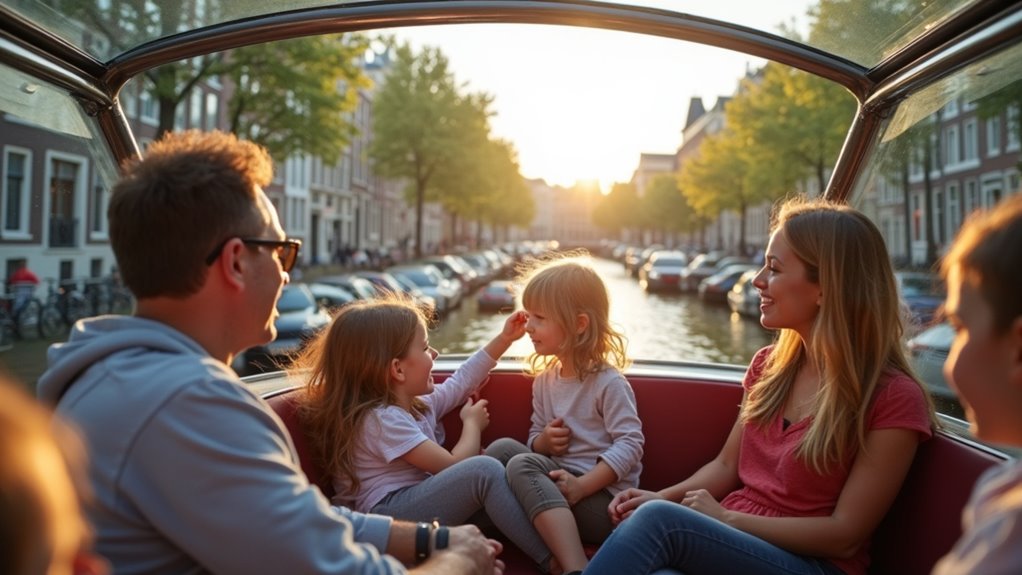 kid friendly canal cruise features