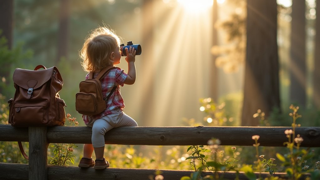 kids binoculars enhance outdoor learning