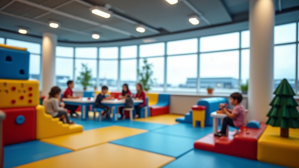 kids club with supervised activities