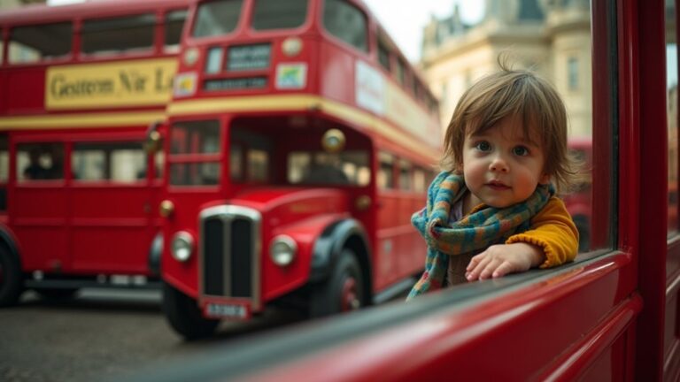 kids enjoy london transport