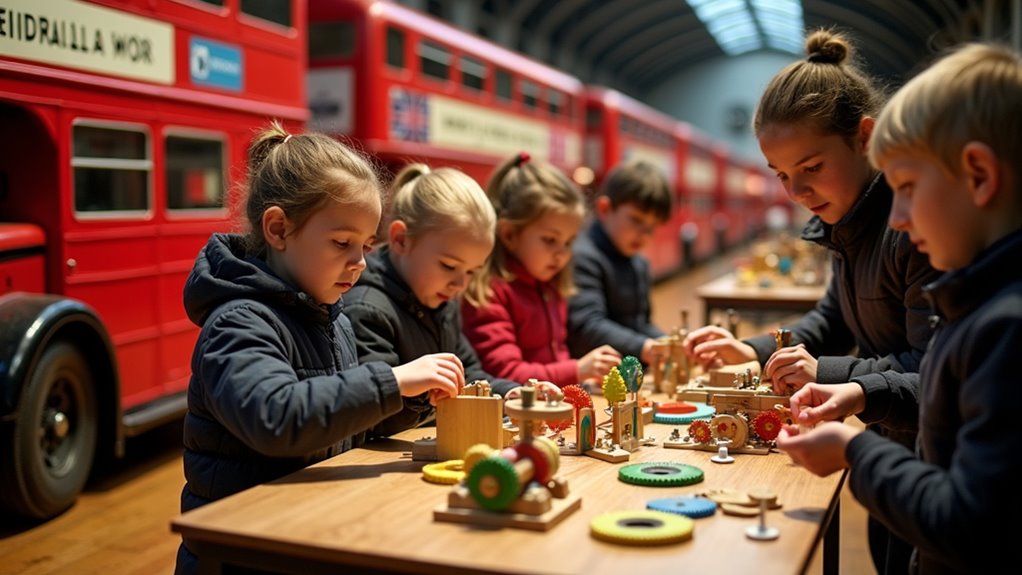 kids explore engineering challenges