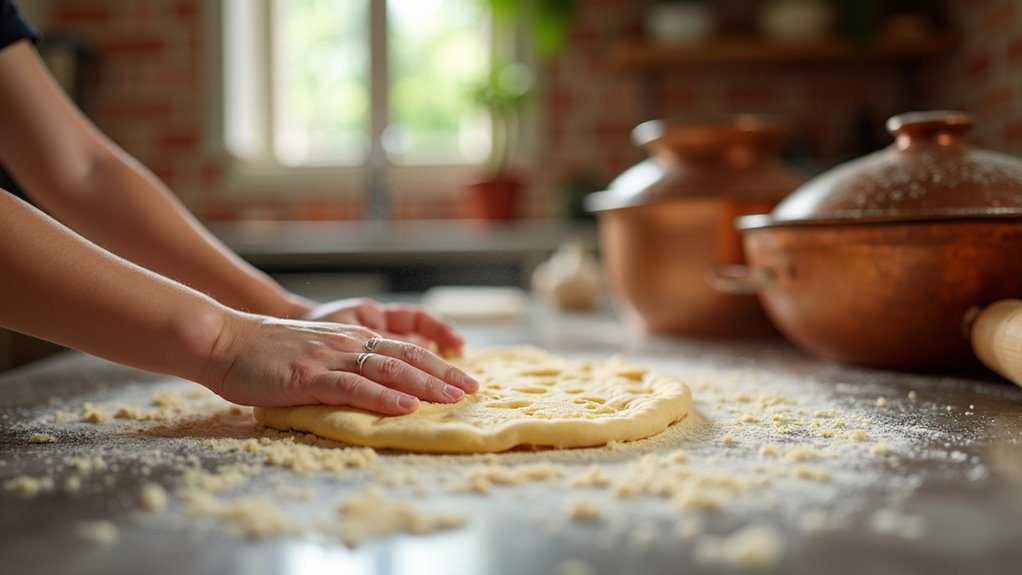kids learn authentic pizza making
