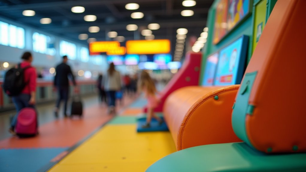 kids play areas at airport