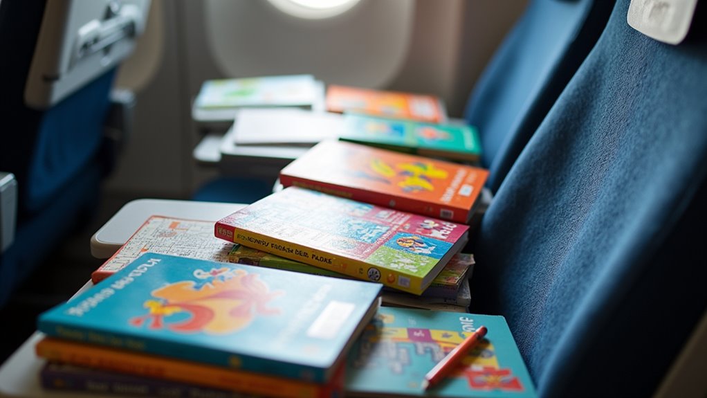 kids travel activity books