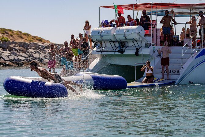 Lagos Half-Day Catamaran Cruise with Lunch - Water Activities and Onboard Amenities