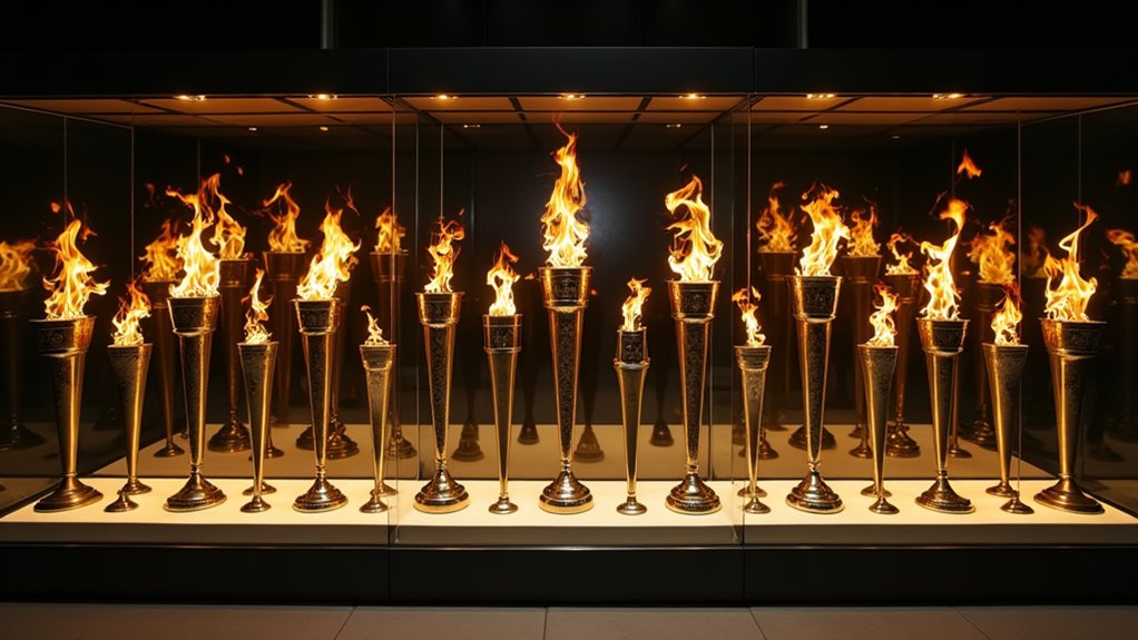 largest olympic torch collection