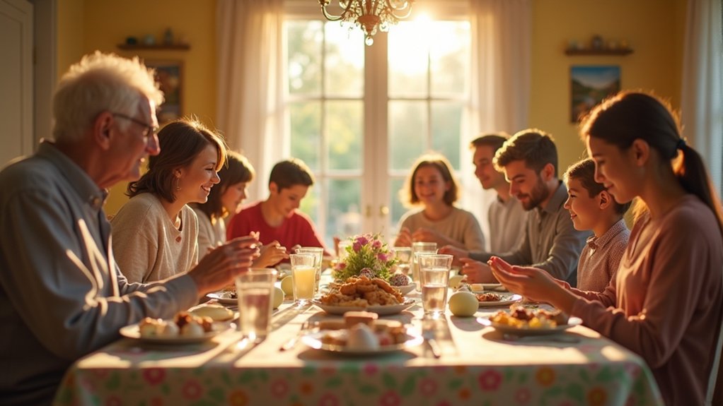 last family easter celebration