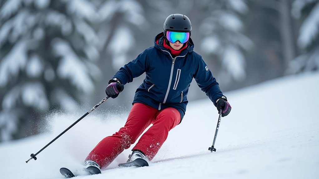 layered clothing and safety gear