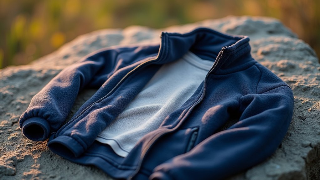 lightweight breathable insulating fleece