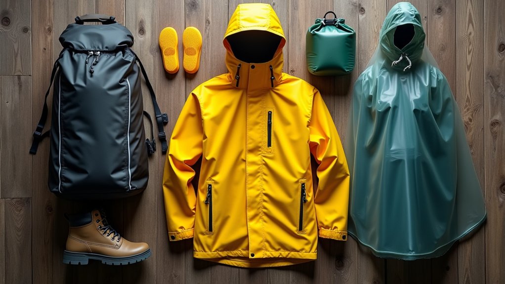 lightweight breathable rain gear