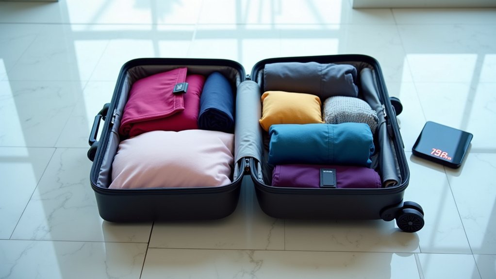 lightweight expandable soft sided luggage