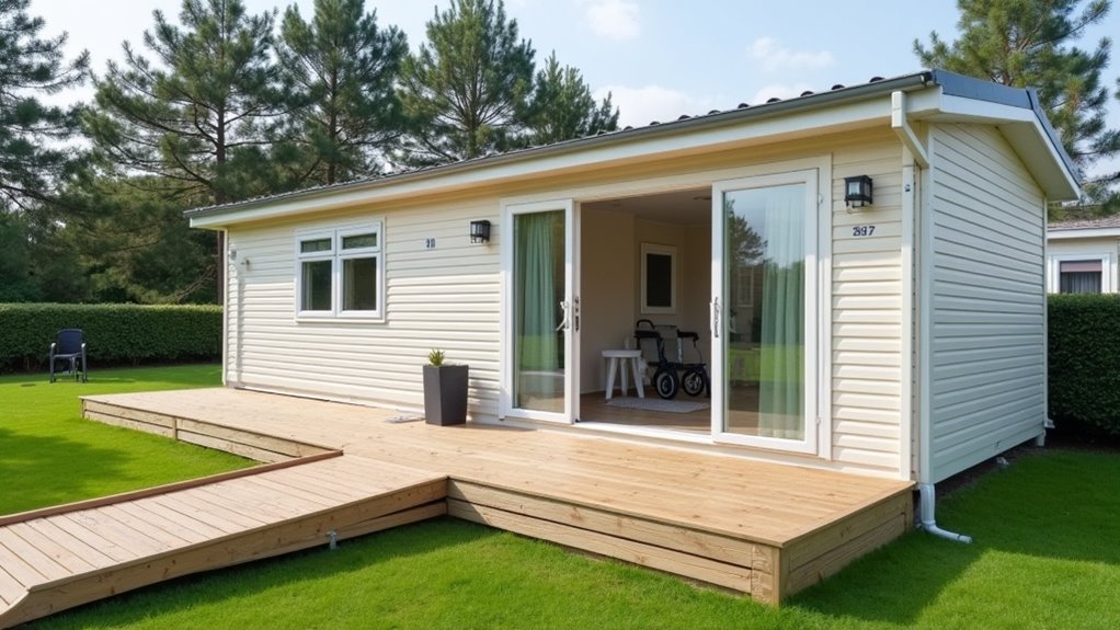 limited accessibility mobile homes